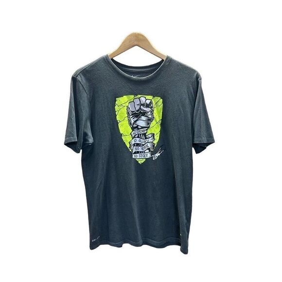 Nike Dri Fit Size Large (L) No Grind No Glory No Work No Story Tee - Picture 1 of 6
